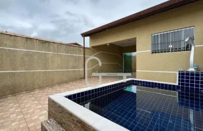 Casa com 2 dormitórios à venda, 88 m² por r$ 299.000,00 - balneário são joão batista ii - peruíbe/sp