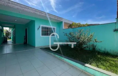 Casa com 2 dormitórios à venda, 108 m² por r$ 350.000,00 - parque d'aville residencial - peruíbe/sp
