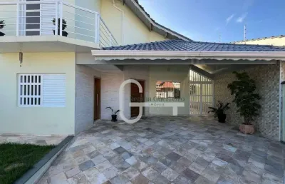Casa com 3 dormitórios à venda, 218 m² por r$ 750.000,00 - balneário josedy - peruíbe/sp