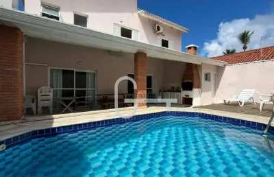 Casa com 4 dormitórios à venda, 257 m² por r$ 1.200.000,00 - balneário são joão batista - peruíbe/sp