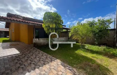 Casa com 2 dormitórios à venda, 130 m² por r$ 300.000,00 - estância balneária maria helena novaes - peruíbe/sp