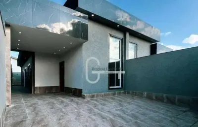 Casa com 2 dormitórios à venda, 66 m² por r$ 470.000,00 - flora rica ii - peruíbe/sp