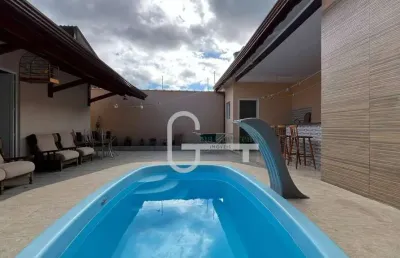 Casa com 3 dormitórios à venda, 250 m² por r$ 540.000,00 - balneário josedy - peruíbe/sp