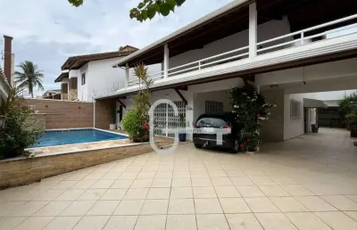 Casa com 7 dormitórios à venda, 451 m² por r$ 1.600.000,00 - balneário stella maris - peruíbe/sp