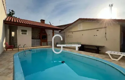 Casa com 4 dormitórios à venda, 127 m² por r$ 550.000,00 - jardim barra de jangada - peruíbe/sp