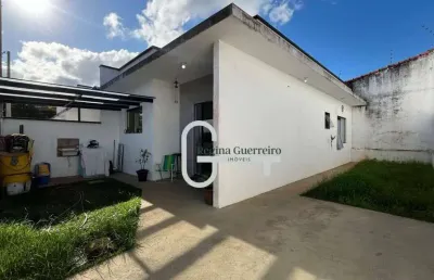 Casa com 2 dormitórios à venda, 48 m² por r$ 283.000,00 - parque balneário oásis - peruíbe/sp