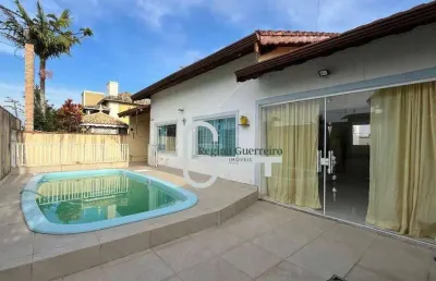 Casa com 3 dormitórios à venda, 110 m² por r$ 430.000,00 - parque turístico - peruíbe/sp