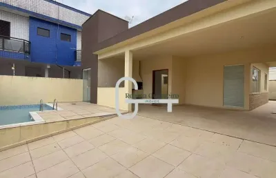Casa com 3 dormitórios à venda, 120 m² por r$ 595.000,00 - balneário continental - peruíbe/sp