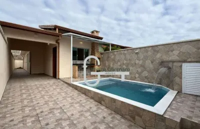 Casa com 3 dormitórios à venda, 92 m² por r$ 432.000,00 - cidade nova peruibe - peruíbe/sp