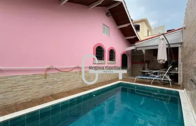 Casa com 3 dormitórios à venda, 146 m² por r$ 780.000,00 - parque balneário oásis - peruíbe/sp