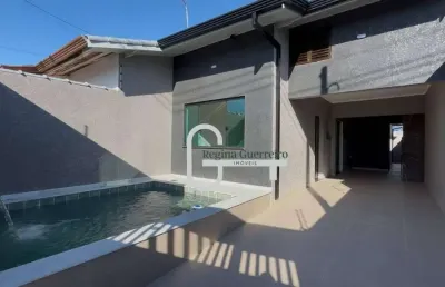 Casa com 2 dormitórios à venda, 80 m² por r$ 460.000,00 - jardim brasil - peruíbe/sp