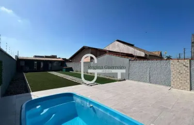 Casa com 2 dormitórios à venda, 70 m² por r$ 325.000,00 - balneário josedy - peruíbe/sp
