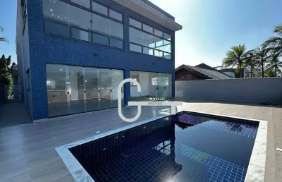 Casa com 4 dormitórios à venda, 360 m² por r$ 3.300.000,00 - bougainvillee i - peruíbe/sp