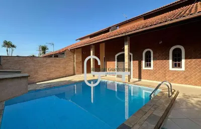 Casa com 3 dormitórios à venda, 163 m² por r$ 489.000,00 - parque balneário oásis - peruíbe/sp