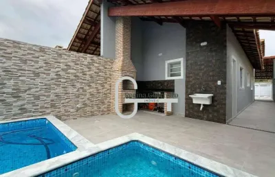 Casa com 2 dormitórios à venda, 75 m² por r$ 395.000,00 - balneário josedy	 - peruíbe/sp