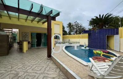 Casa com 3 dormitórios à venda, 120 m² por r$ 730.000,00 - cidade nova peruibe - peruíbe/sp