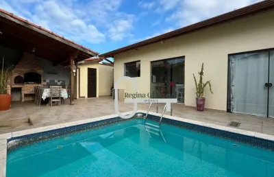 Casa com 3 dormitórios à venda, 137 m² por r$ 650.000,00 - balneário florida - peruíbe/sp