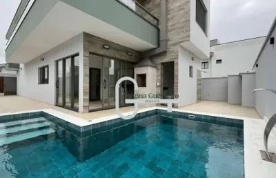 Casa com 4 dormitórios à venda, 210 m² por r$ 1.750.000,00 - bougainvillee residencial iv - peruíbe/sp