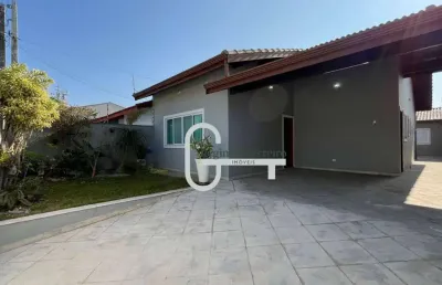 Casa com 3 dormitórios à venda, 151 m² por r$ 750.000,00 - balneário três marias - peruíbe/sp