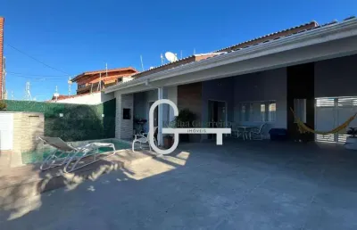 Casa com 4 dormitórios à venda, 206 m² por r$ 745.000,00 - parque balneário oásis - peruíbe/sp