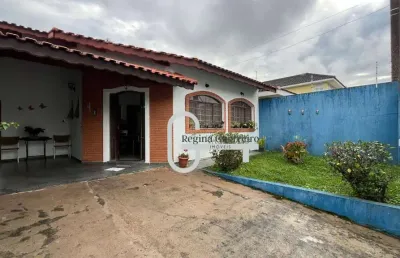 Casa com 3 dormitórios à venda, 141 m² por r$ 480.000,00 - parque balneário oásis - peruíbe/sp