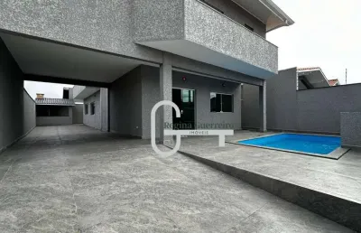Casa com 4 dormitórios à venda, 245 m² por r$ 1.000.000,00 - parque balneário oásis - peruíbe/sp