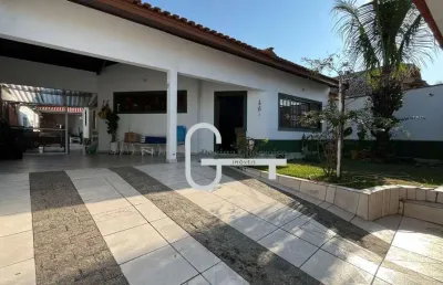 Casa com 3 dormitórios à venda, 180 m² por r$ 580.000,00 - parque balneario oasis - peruíbe/sp