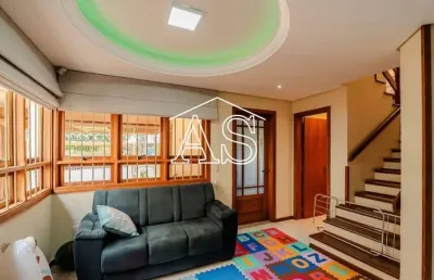 Casa com 4 quartos à venda na rua raymundo luiz marinho filho, 286, parque santa fé, porto alegre, 302 m2 por r$ 764.000