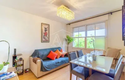 Apartamento com 3 quartos à venda na avenida ipiranga, 4776, azenha, porto alegre, 61 m2 por r$ 296.000
