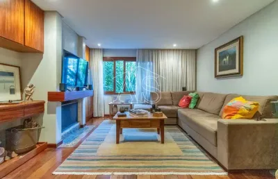Casa em condomínio fechado com 3 quartos à venda na rua desembargador espiridião de lima medeiros, 284, três figueiras, porto alegre, 179 m2 por r$ 1.380.000