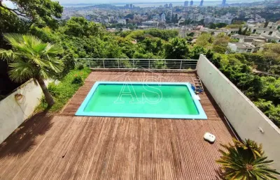 Casa com 4 quartos à venda na rua alcebíades antônio dos santos, 355, nonoai, porto alegre, 443 m2 por r$ 1.790.000