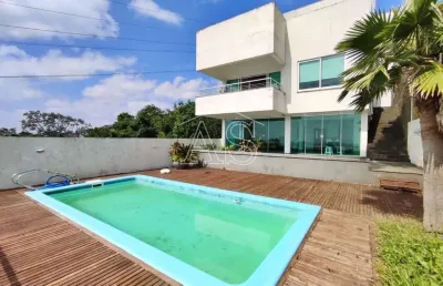 Casa com 4 quartos à venda na rua alcebíades antônio dos santos, 355, nonoai, porto alegre, 443 m2 por r$ 1.790.000