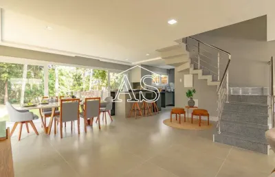 Casa em condomínio fechado com 3 quartos à venda na avenida coronel marcos, 1239, pedra redonda, porto alegre, 300 m2 por r$ 3.490.000