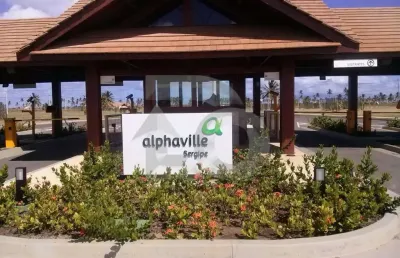 Lote / terreno de condomínio para vender no bairro alphaville em barra dos coqueiros