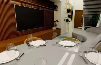 Casa de condomínio para vender com 3 quartos 3 suítes no bairro olhos d`água em barra dos coqueiros