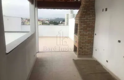 Cobertura 2 quartos na vila scarpélli - santo andré