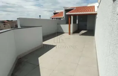 Cobertura 104m² 2 quartos 1 suíte na vila helena - santo andré