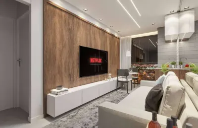 Apartamento 51m² 2 quartos 1 suíte no baeta neves -são bernardo do campo