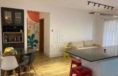Apartamento 2 quartos 2 suítes 80m² no campestre - santo andré
