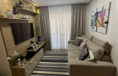 Apartamento de 74m² com 2 dormitórios e vista livre no campestre
