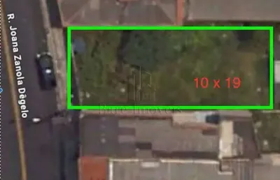 Terreno comercial à venda na Rua Joana Zanola Degelo, Baeta Neves, São Bernardo do Campo
