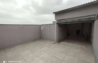 Apartamento cobertura para locação na vila curuçá, em santo andré