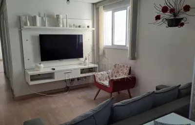 Apartamento mobiliado à venda na vila humaitá, em santo andré – 62m²