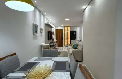 Apartamento na vila assunção, em santo andré – 56m², mobiliado