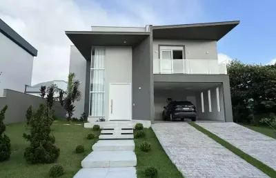 L# casa com 4 suites em  condomínio fechado - praia dos ingleses