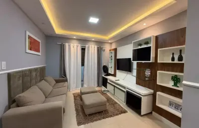 L# apartamento mobiliado 2 dormitorios  1 suite 1 vaga de garagem