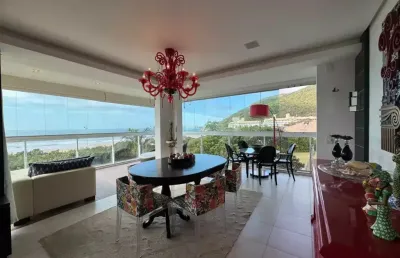 L# apartamento com vista mar- 3 suítes com 140,57 metros privativos mobiliado/ decorado- florianópolis!