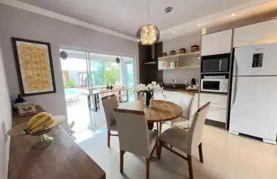 Rw - casa mobiliada com piscina, lareira e 2 suítes à venda no rio vermelho