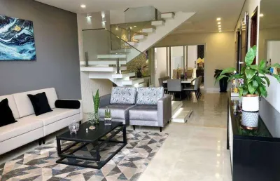 Casa à venda em hortolândia, jardim golden park residence, com 3 suítes, com 248 m², golden park