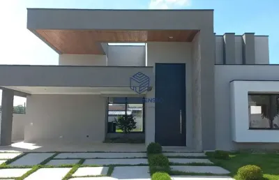Casa com 3 dormitórios à venda, 270 m² por r$ 1.700.000,00 - condomínio residencial ecopark bourbon - caçapava/sp